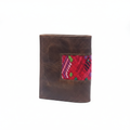 Cartera gris huipil